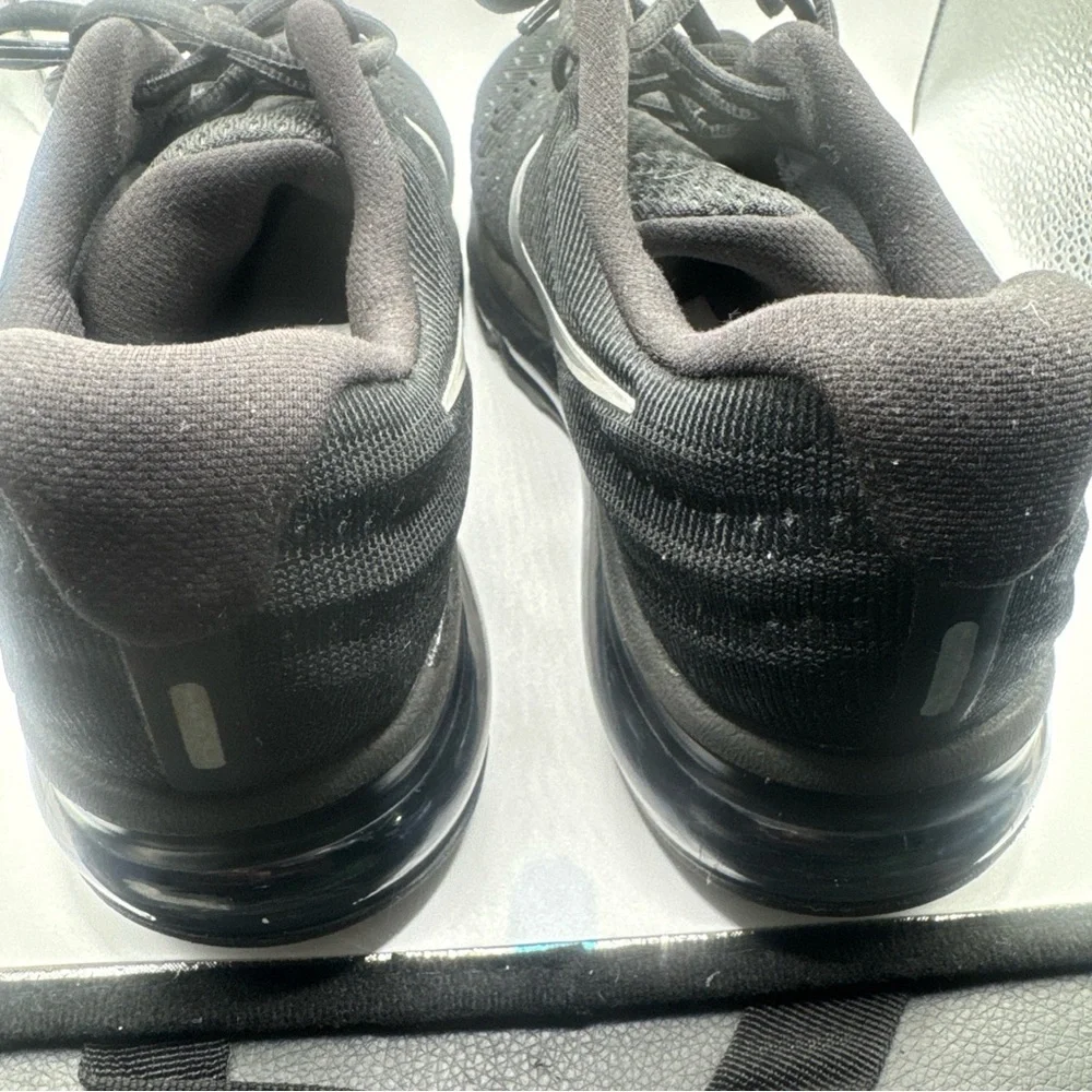 Nike Black and‎ White Sneakers with Air Max Cushioning